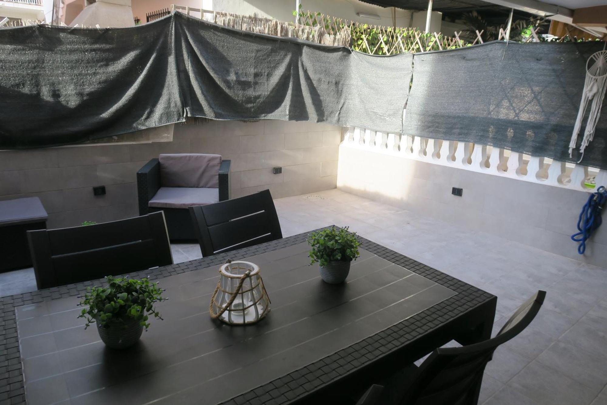 A 50 Metros Del Mar Apartment Oliva Luaran gambar
