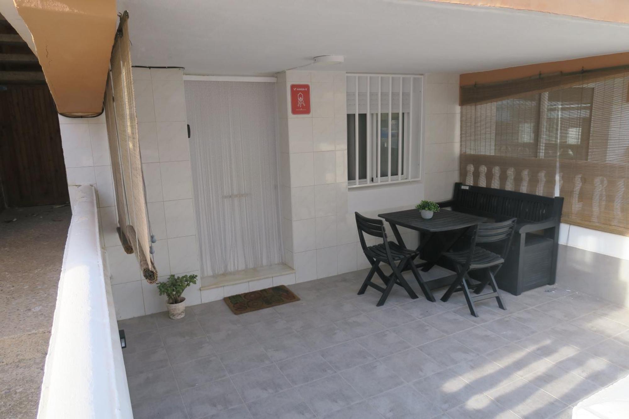 A 50 Metros Del Mar Apartment Oliva Luaran gambar